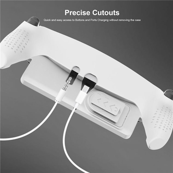 JYS PS5 Portal Skal TPU JYS-P5183 Kickstand - Vit