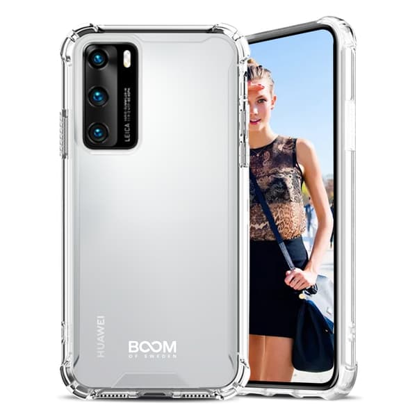 Boom Huawei P40 Shockproof Skal Transparent