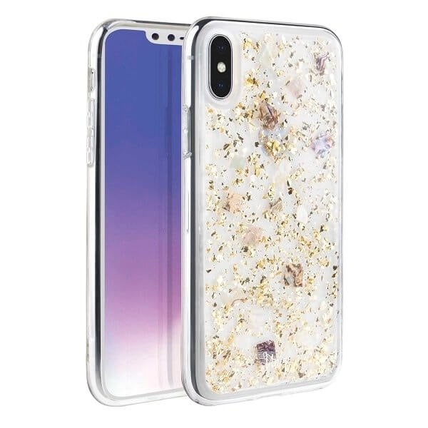 UNIQ Lumence clear skal iPhone Xs Max guld Gul