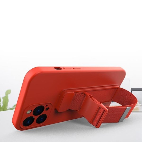 Galaxy A53 5G Skal Rope Silicone Strap - Marinblå