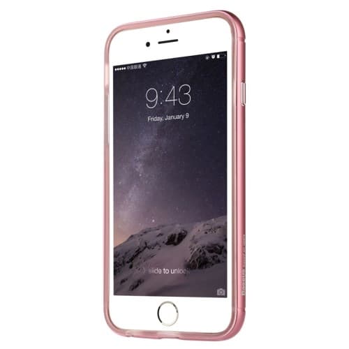BASEUS Gold Series Cover til iPhone 6 / 6S  - Rose Gold Roséguld