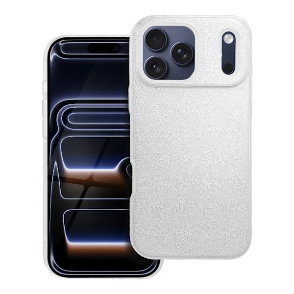 Mobilskal till iPhone 17 Pro Max Shining - Silver Silver
