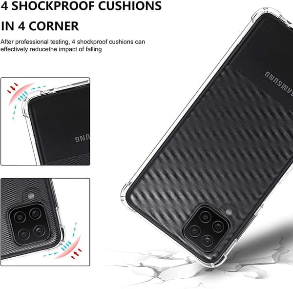 Boom Samsung Galaxy A22 4G stødsikkert dæksel Transparent