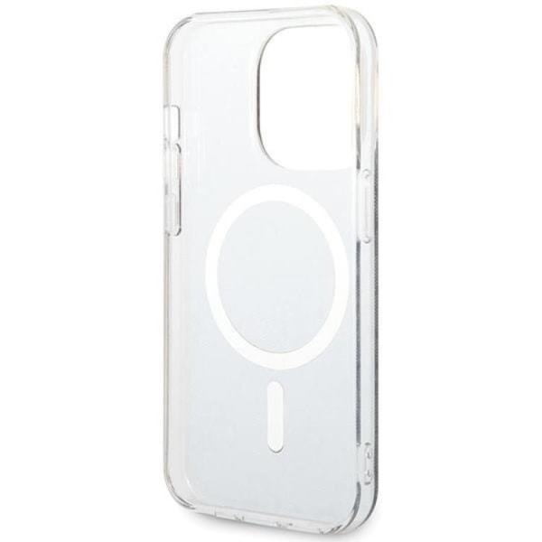 Guess iPhone 15 Pro matkapuhelimen suojakuori Magsafe IML 4G - musta