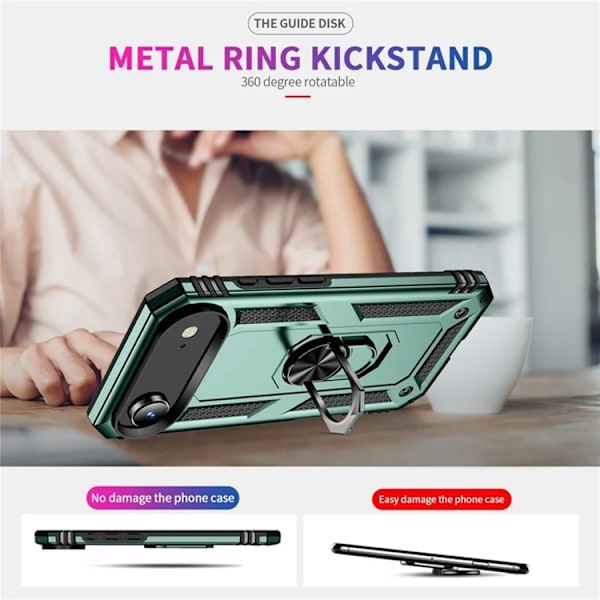 Mobilskal till iPhone Air med Kickstand - Silver Silver