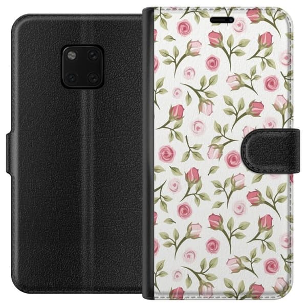 Plånboksfodral till Huawei Mate 20 Pro med Blommigt