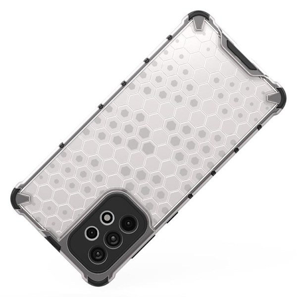 Galaxy A73 Skal Honeycomb Armored - Transparent