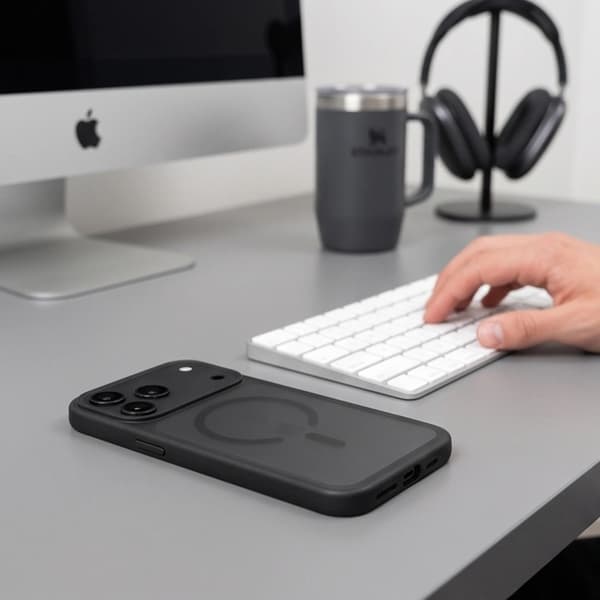 Tech-Protect Mobilskal För iPhone 18 Pro Magsafe Magmat - Matte Svart
