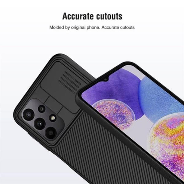 Nillkin Galaxy A23 5G/4G Mobilskal Camshield - Svart Svart