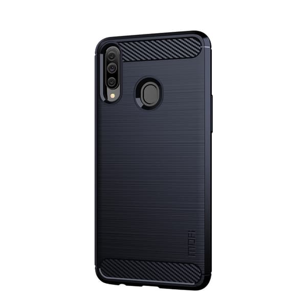 MOFI Carbon Fiber Samsung Galaxy A20s - Blå Blue