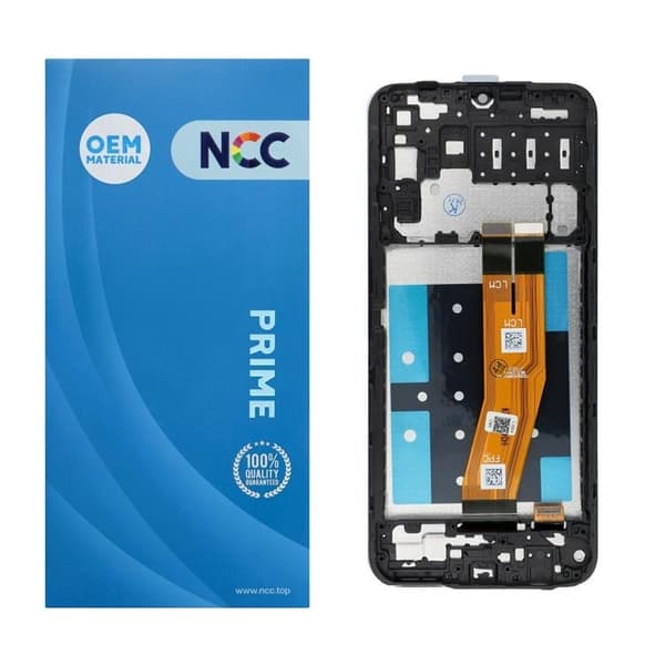 Galaxy A14 4G Skärm med LCD-display A145B/P/R NCC OEM Svart