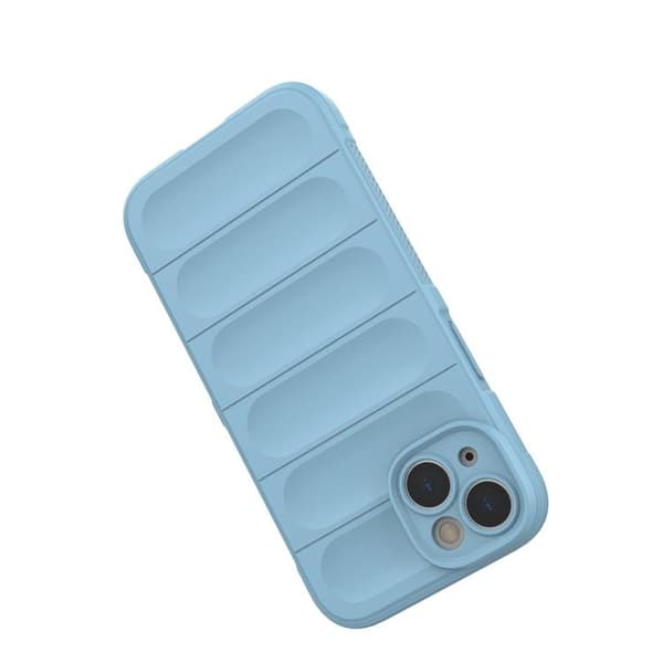 iPhone 14 Plus -kuori Magic Shield Flexible Armored - Vaaleansininen Blå