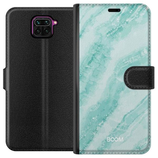 Plånboksfodral till Xiaomi Redmi Note 9 med Mint Marble