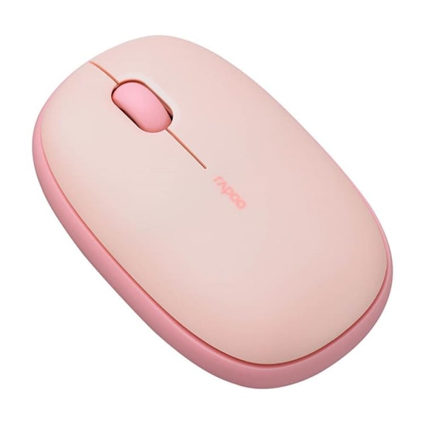 Rapoo Trådlös Mus M660 Silent Multi-Mode - Rosa Rosa