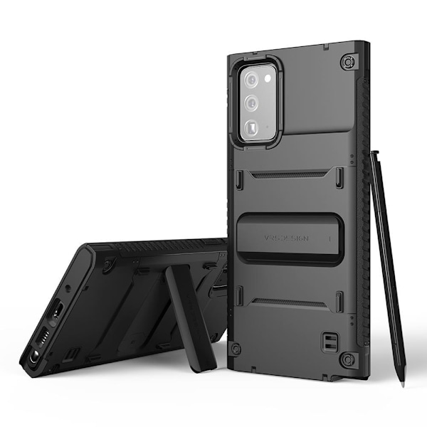 VRS DESIGN Damda QuickStand Skal Galaxy Note 20 - Svart Svart