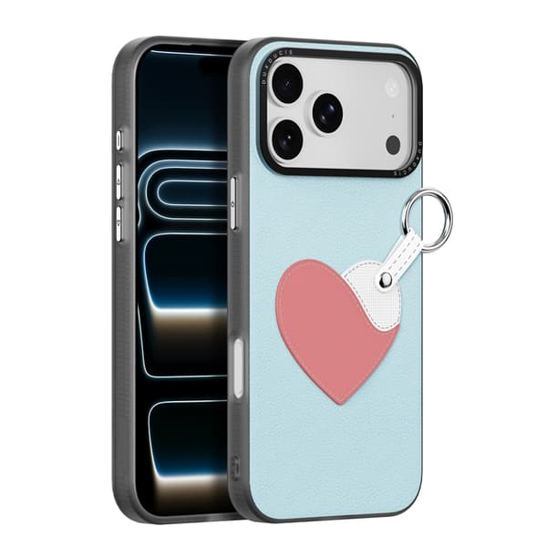DUX DUCIS Mobilskal till iPhone 17 Pro med Fingerring/Rem Luvy Series Blå
