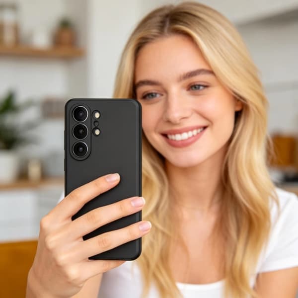 Tech-Protect Telefontaske Til Galaxy S26 Ultra Magsafe Silikone - Sort Svart