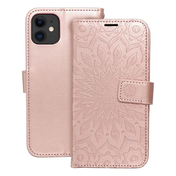 iPhone 11 Plånboksfodral Mezzo Mandala - Rose Guld Roséguld