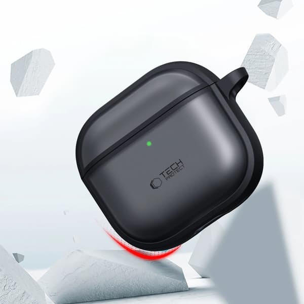 Tech-Protect Apple Airpods Pro 3 Etui Magmat - Mat Sort Svart