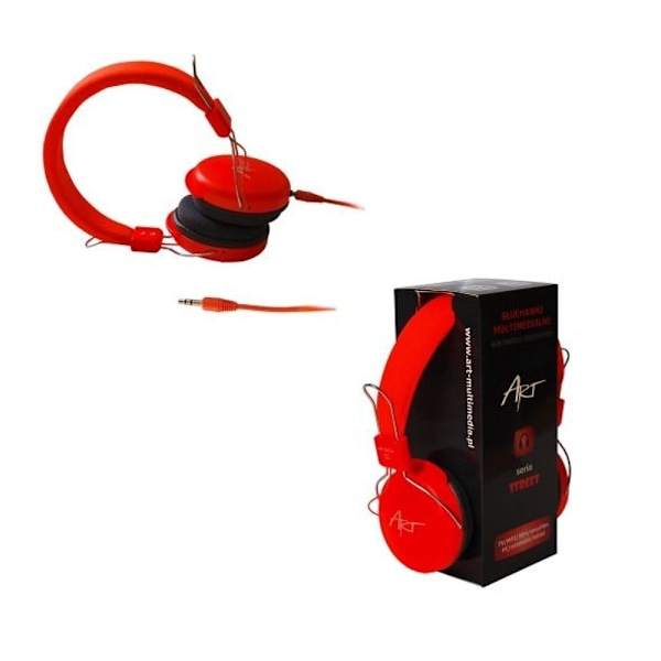 ART Multimedia hörlurar AP-60A orange