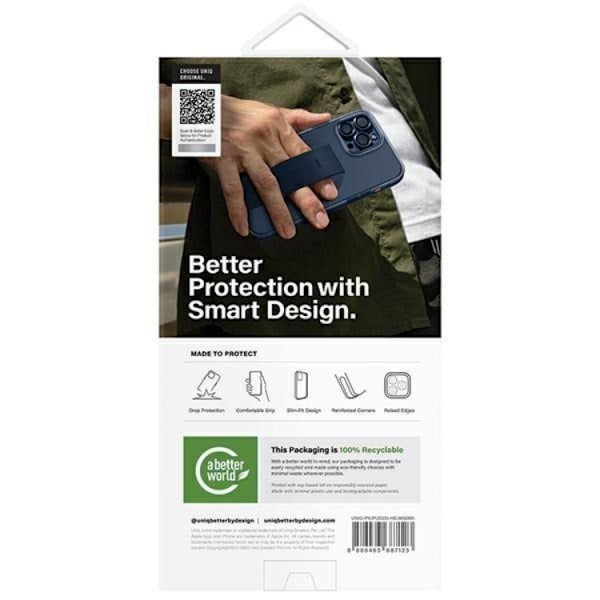 UNIQ iPhone 15 Pro Mobilskal MagSafe Heldro - Svart