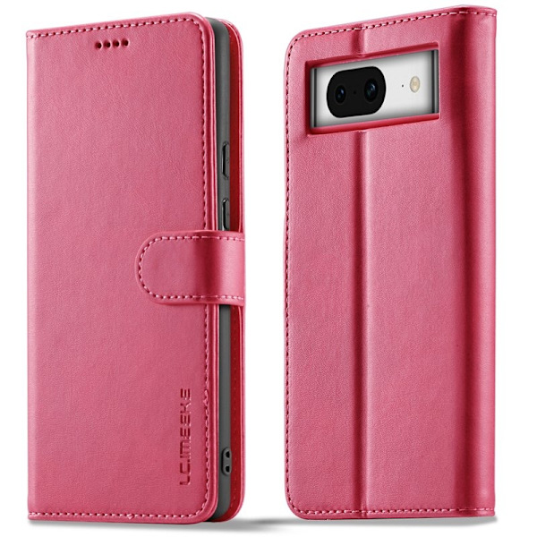LC.IMEEKE Google Pixel 8a Plånboksfodral Konstläder - Rosa