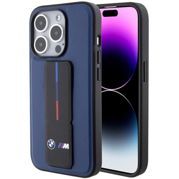 BMW Mobilskal till iPhone 15 Pro M Grip Stand Bicolor