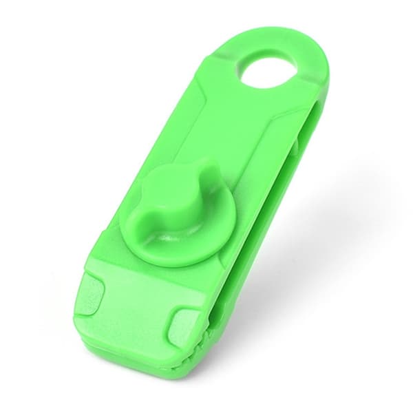 [5-pack] Utomhustält Presenning Vindtät Fast Spänne klämma - Grön