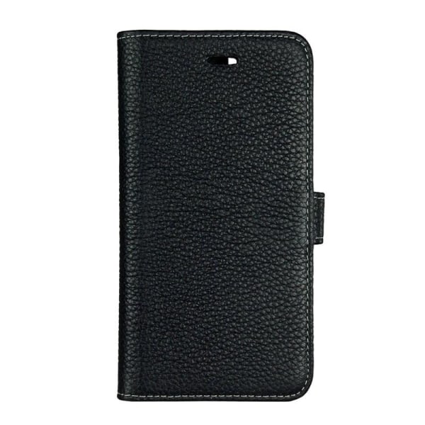 Onsala Collection ægte læder Wallet case iPhone XS / X - Svar Black