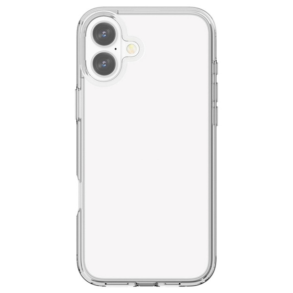 AMORUS Mobilskal till iPhone 17 Shockproof - Clear Vit Transparent