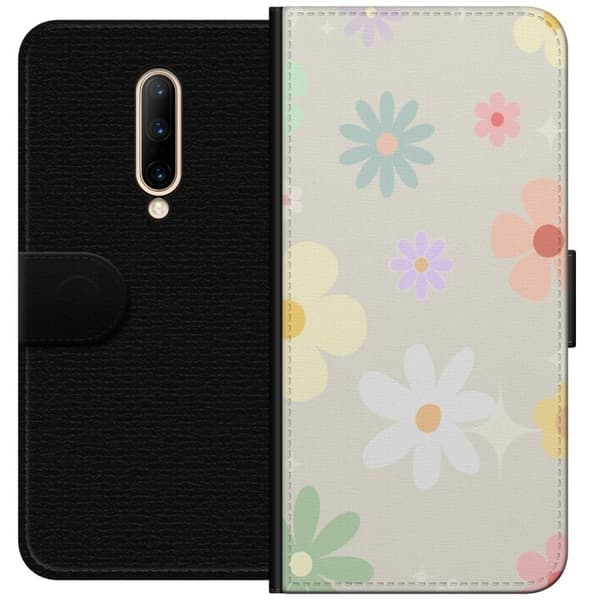 OnePlus 7 Pro Pung Taske med Fejende Blomster