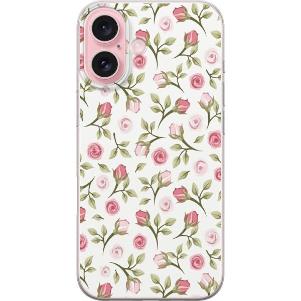 Mobilskal till Apple iPhone 16 med Blommigt