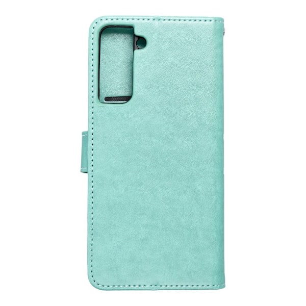 Forcell Galaxy S21 Etui Mezzo - Mandala Grøn Grön