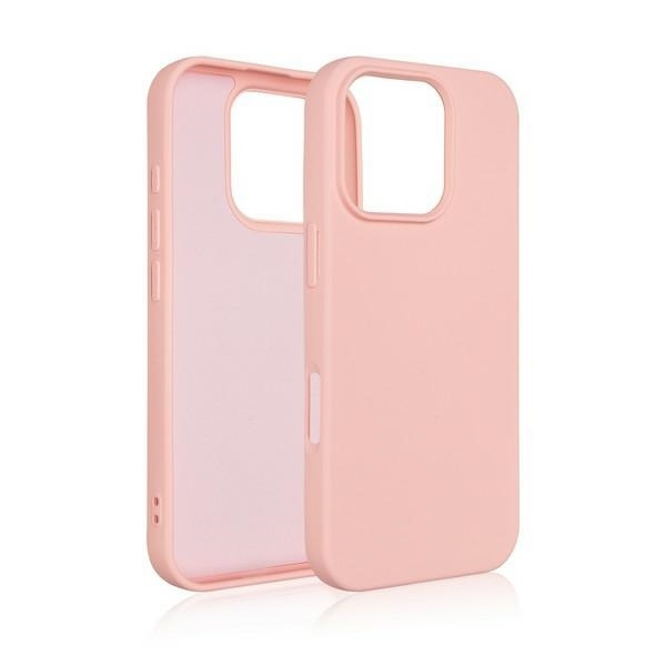 Beline Mobilskal till iPhone 16 Pro Silikon - Roséguld