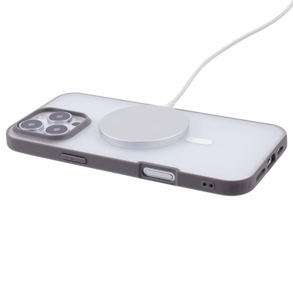 X-LEVEL Mobilskal till iPhone 16 Pro Magnetiskt PC+TPU Matt Grå