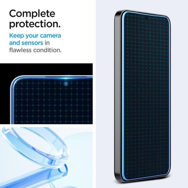 [2-Pack] Spigen Galaxy S24 Karkaistu lasi Näytönsuoja EZ-Fit