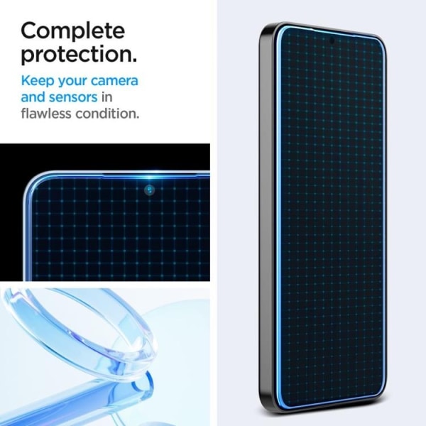 [2-Pack] Spigen Galaxy S24 Skærmbeskytter i hærdet glas EZ-Fit