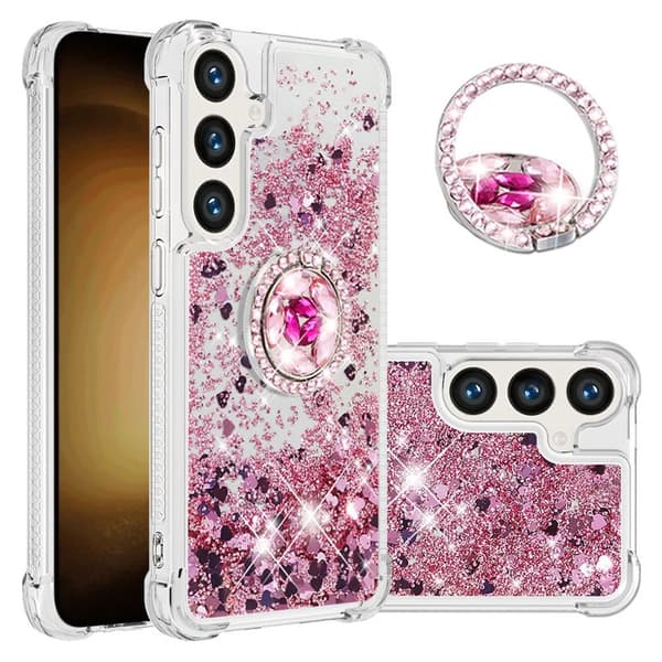 Mobilskal för Samsung Galaxy S26 Plus TPU Kickstand - Roséguld