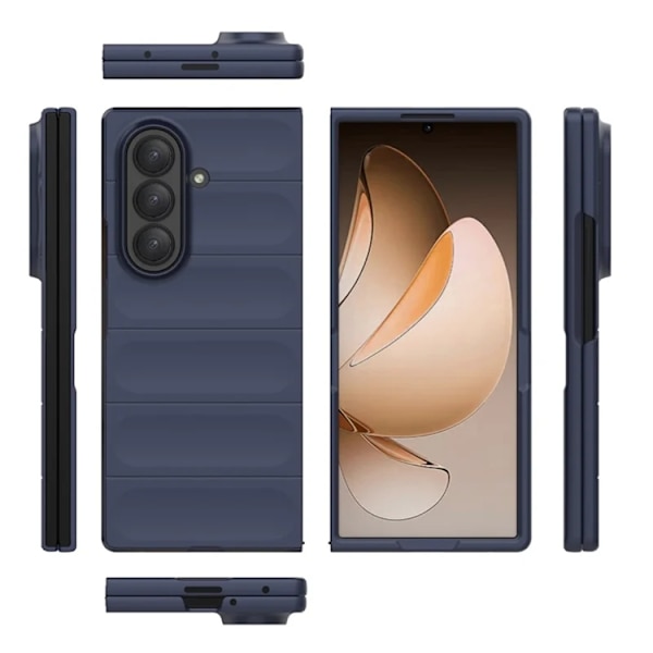 Mobilskal till Galaxy Z Fold7 5G Anti-Drop - Blå Blå