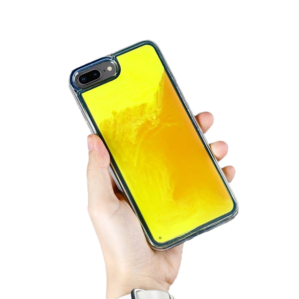 Liquid Neon Sand skal till iPhone 7 Plus & iPhone 8 Plus - Orange Orange