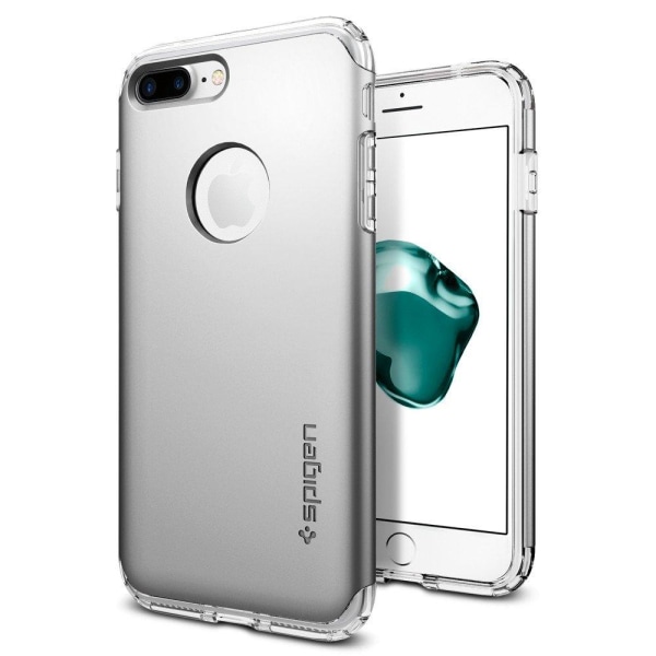 Spigen Hybrid Armor suojakuori iPhone 7 Plus -puhelimelle - hopea Silver