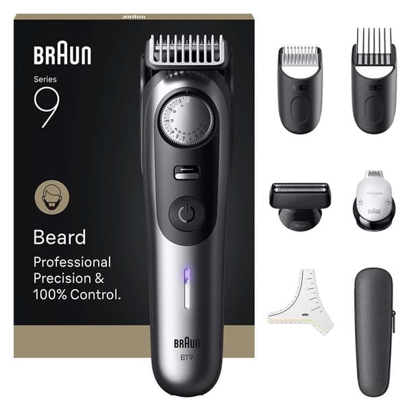 Braun Skäggtrimmer BT 9520 - Satin Chrome