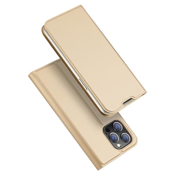 Dux Ducis iPhone 14 Pro Max Pungeetui Skin Series Holster - Guld