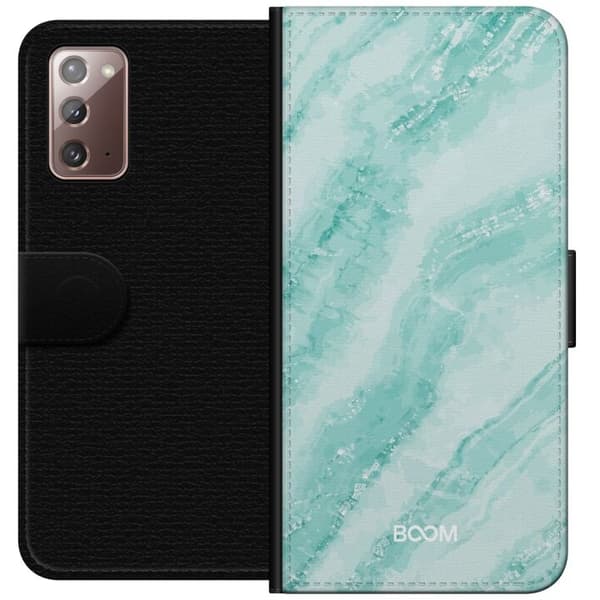 Pung Taske til Samsung Galaxy Note20 med Mint Marmor