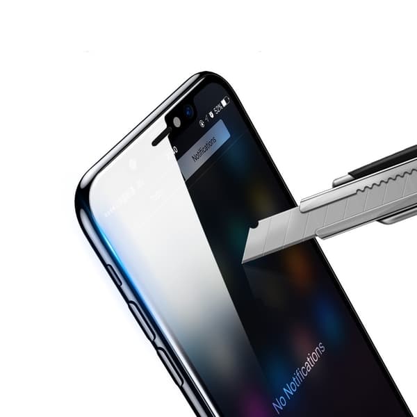 Baseus Härdat Glas Skärmskydd till iPhone XS MAX (Front + Back) Transparent