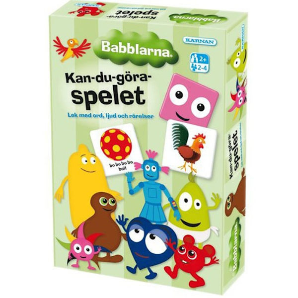 BABBLARNA Spel Kan Du Göra-Spelet
