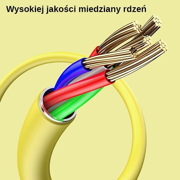 USAMS Kabel U52 USB-C 2A Snabbladdning 1m (US-SJ436) - Lila