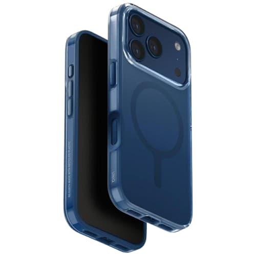 UNIQ Telefontaske til iPhone 17 Pro MagSafe Clario - Blå Blå