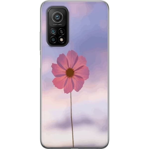 Mobilskal till Xiaomi Mi 10T 5G med Rosa blomma