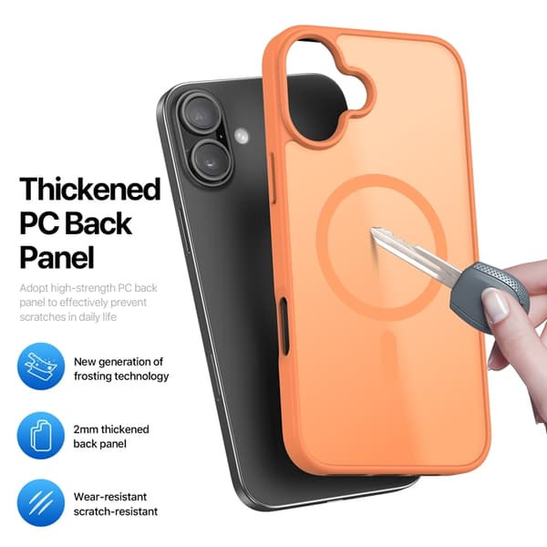 Dux Ducis Mobilskal till iPhone 17 MagSafe Yind - Orange Orange